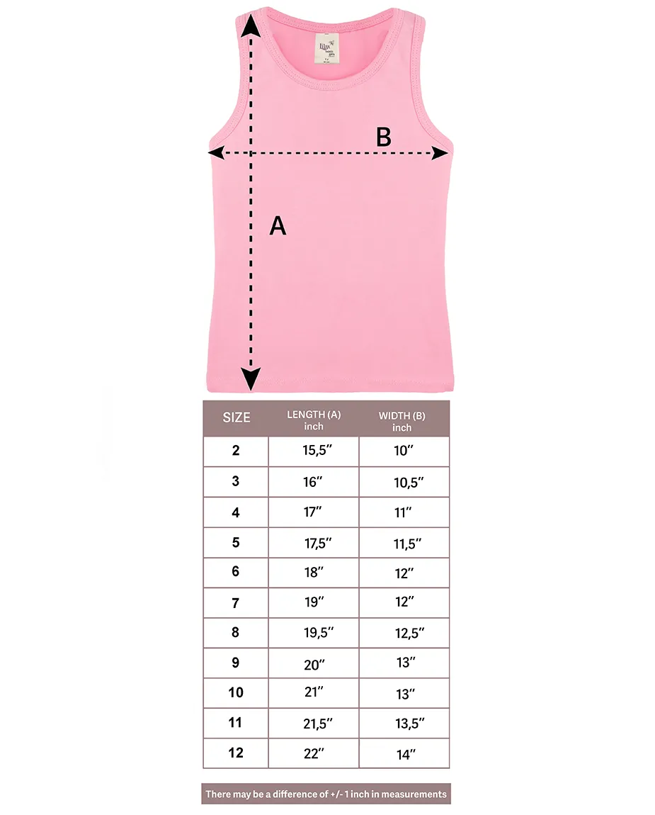 Toddler Cotton Basic Racerback Tanktop