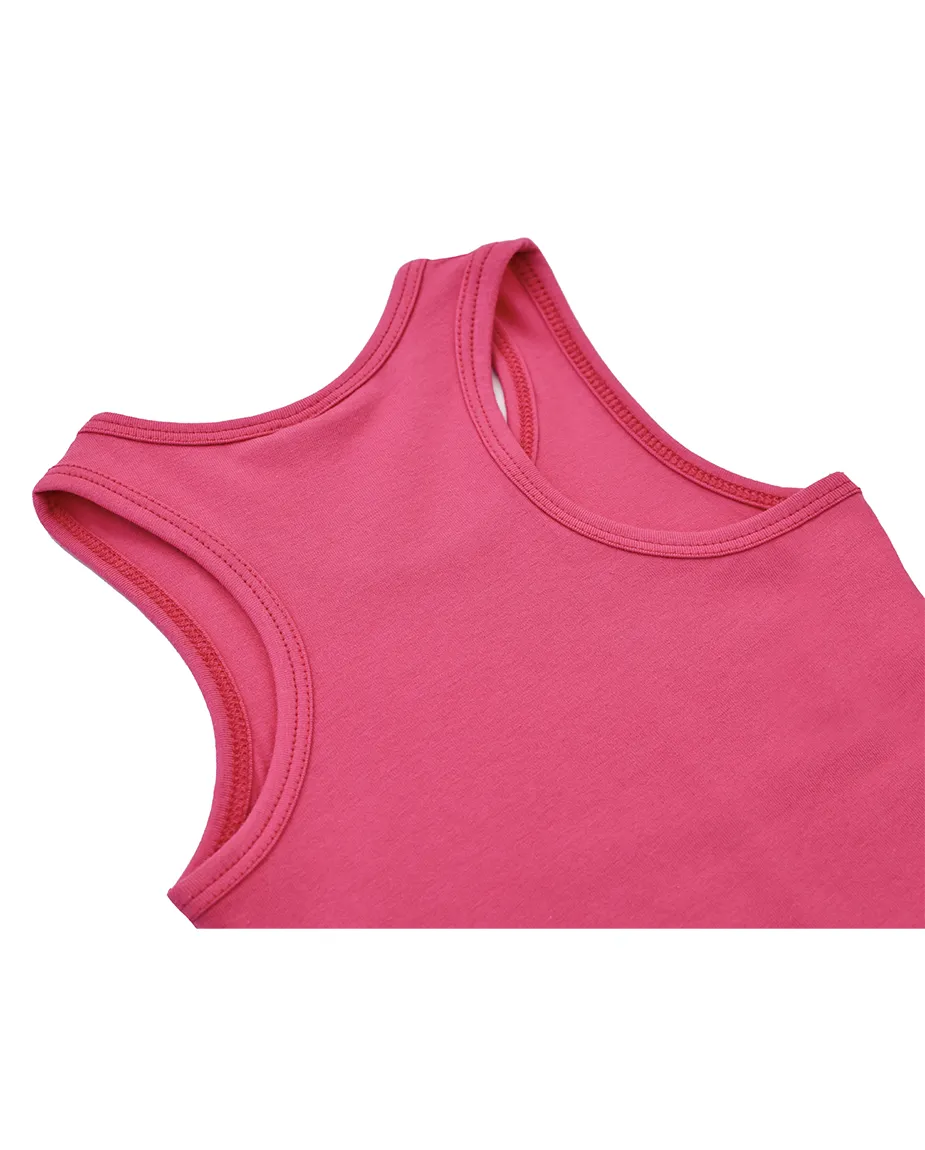 Toddler Cotton Basic Racerback Tanktop