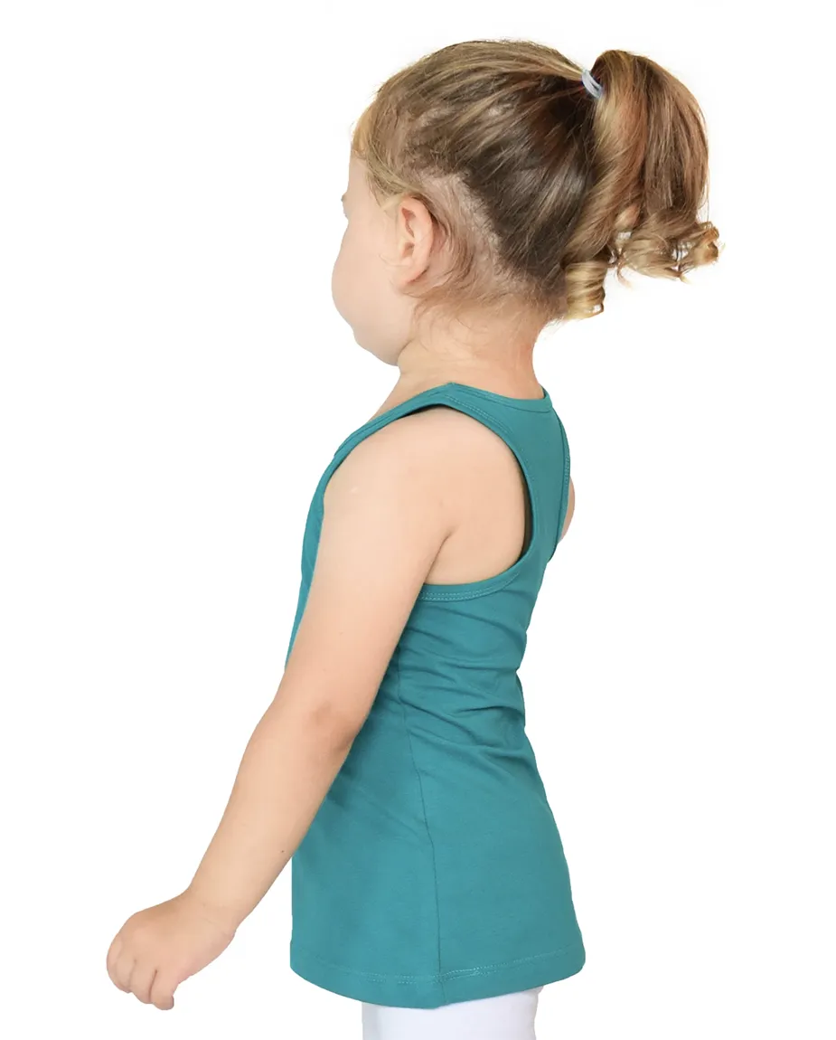 Toddler Cotton Basic Racerback Tanktop