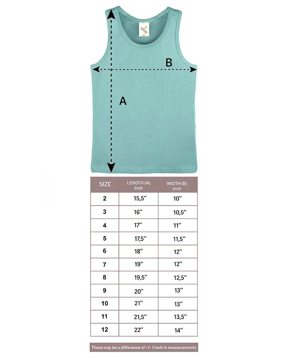 Toddler Cotton Basic Racerback Tanktop