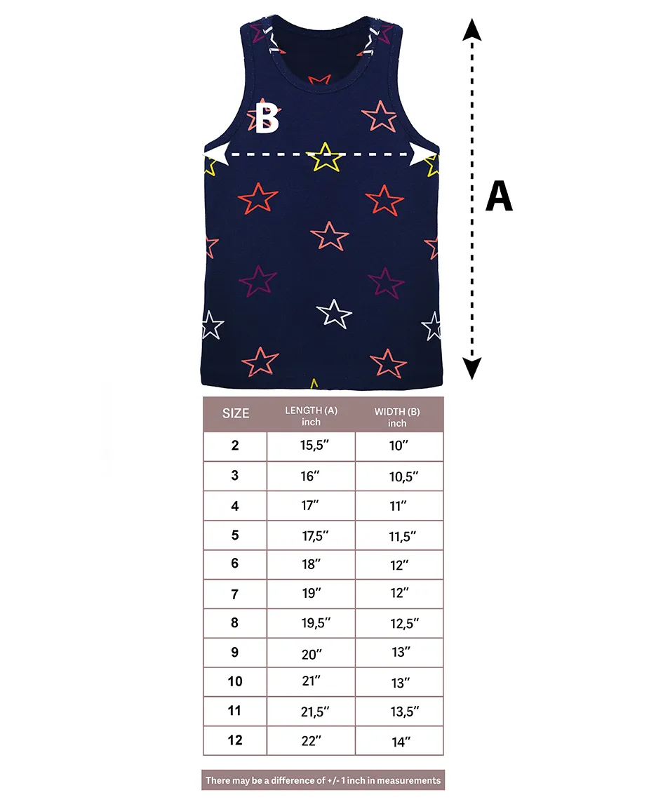 Toddler Cotton Basic Racerback Tanktop