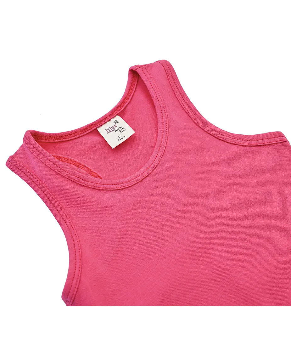 Toddler Cotton Basic Racerback Tanktop