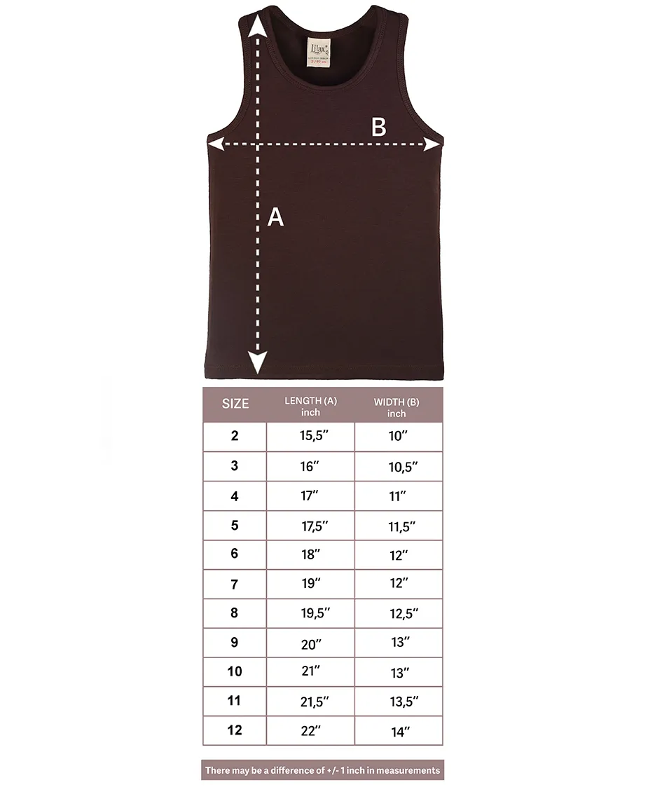 Toddler Cotton Basic Racerback Tanktop