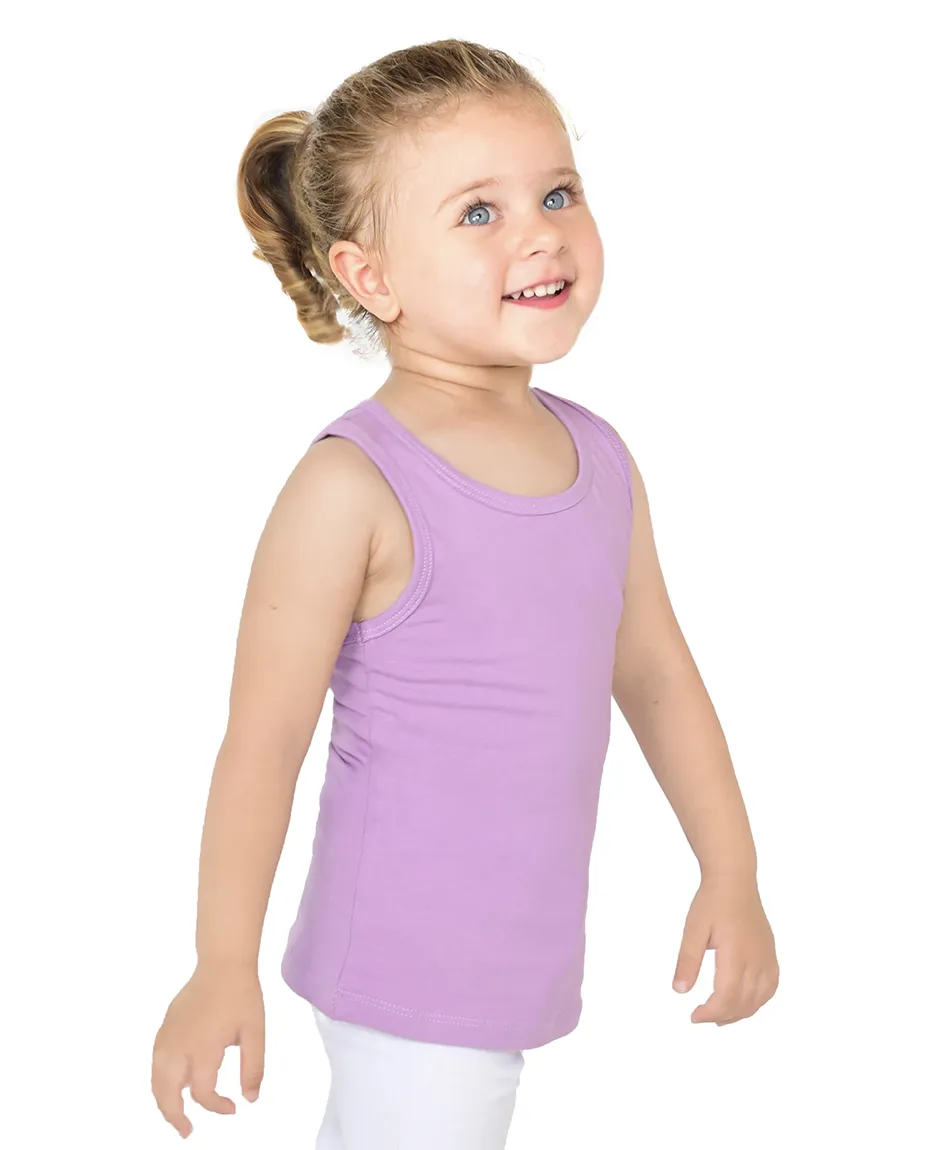 Toddler Cotton Basic Racerback Tanktop