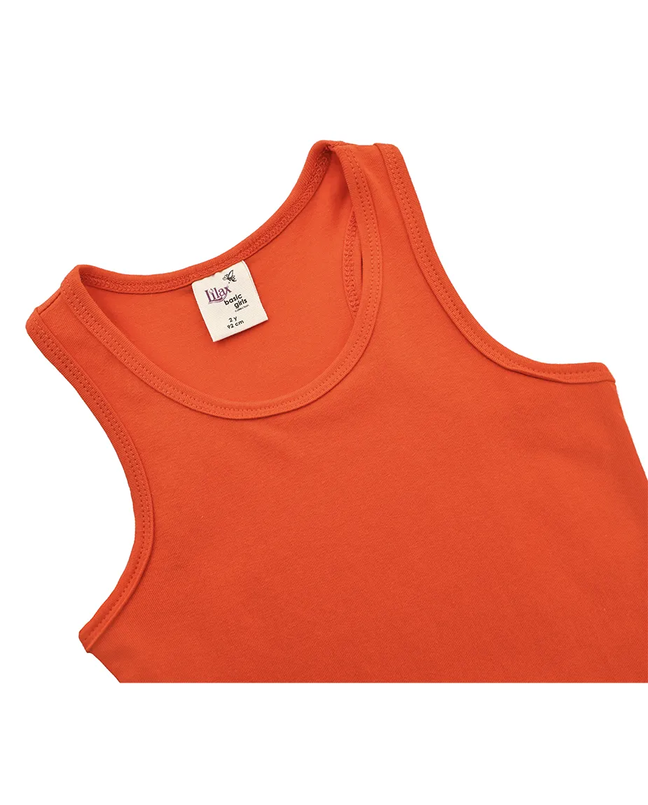 Toddler Cotton Basic Racerback Tanktop