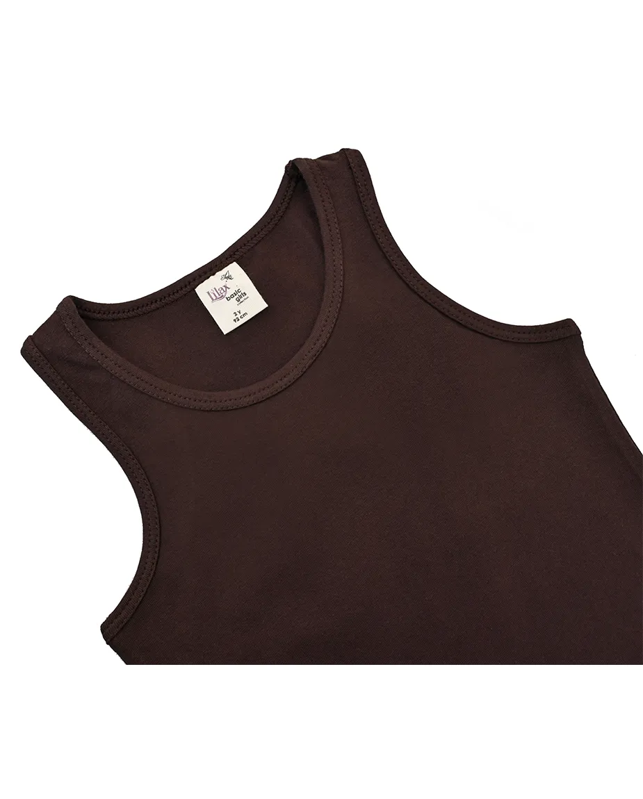 Toddler Cotton Basic Racerback Tanktop