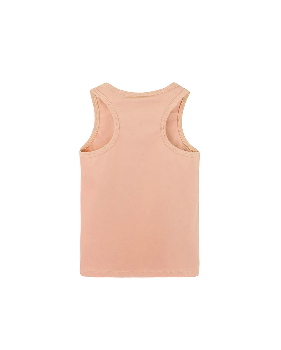 Toddler Cotton Basic Racerback Tanktop