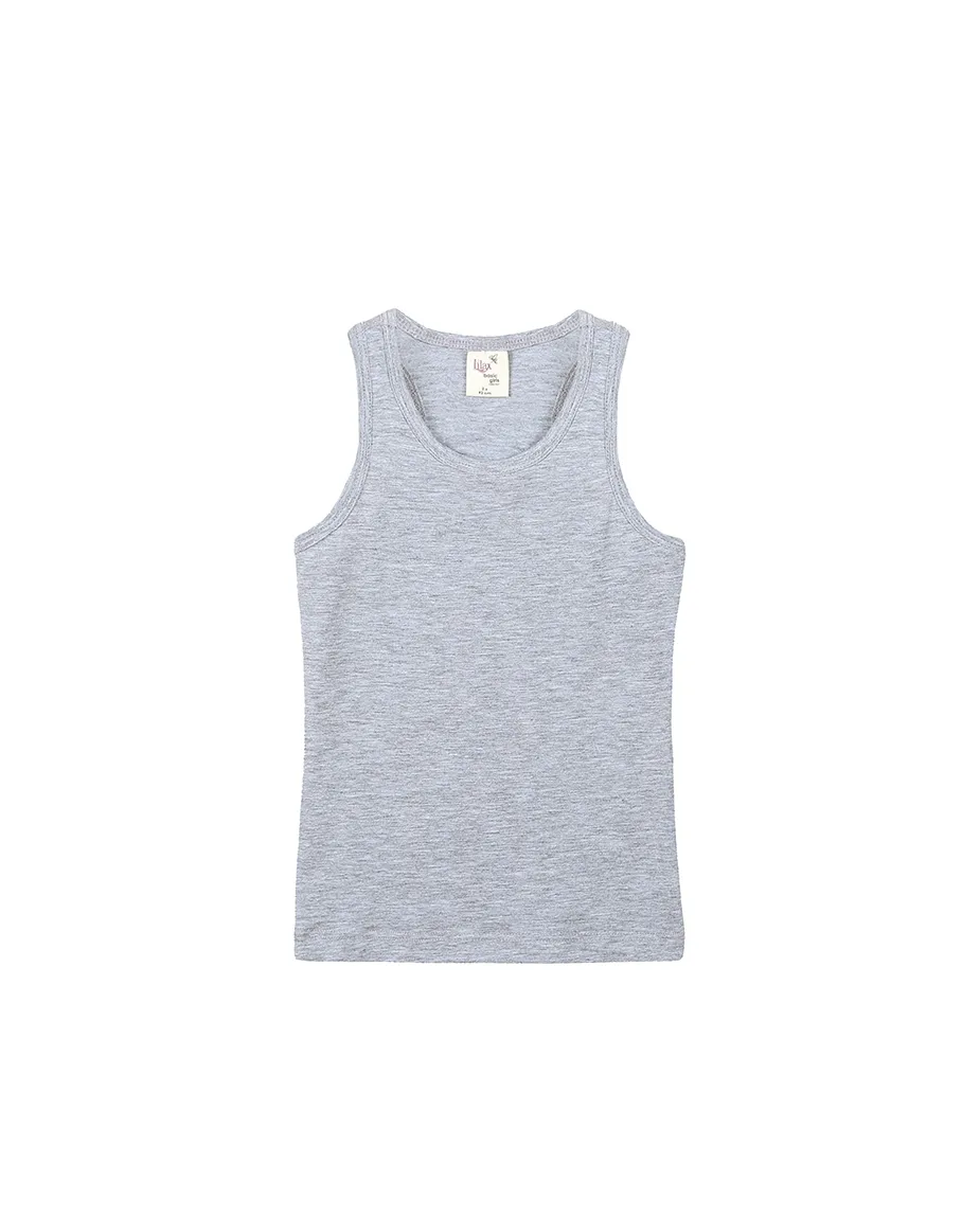 Toddler Cotton Basic Racerback Tanktop
