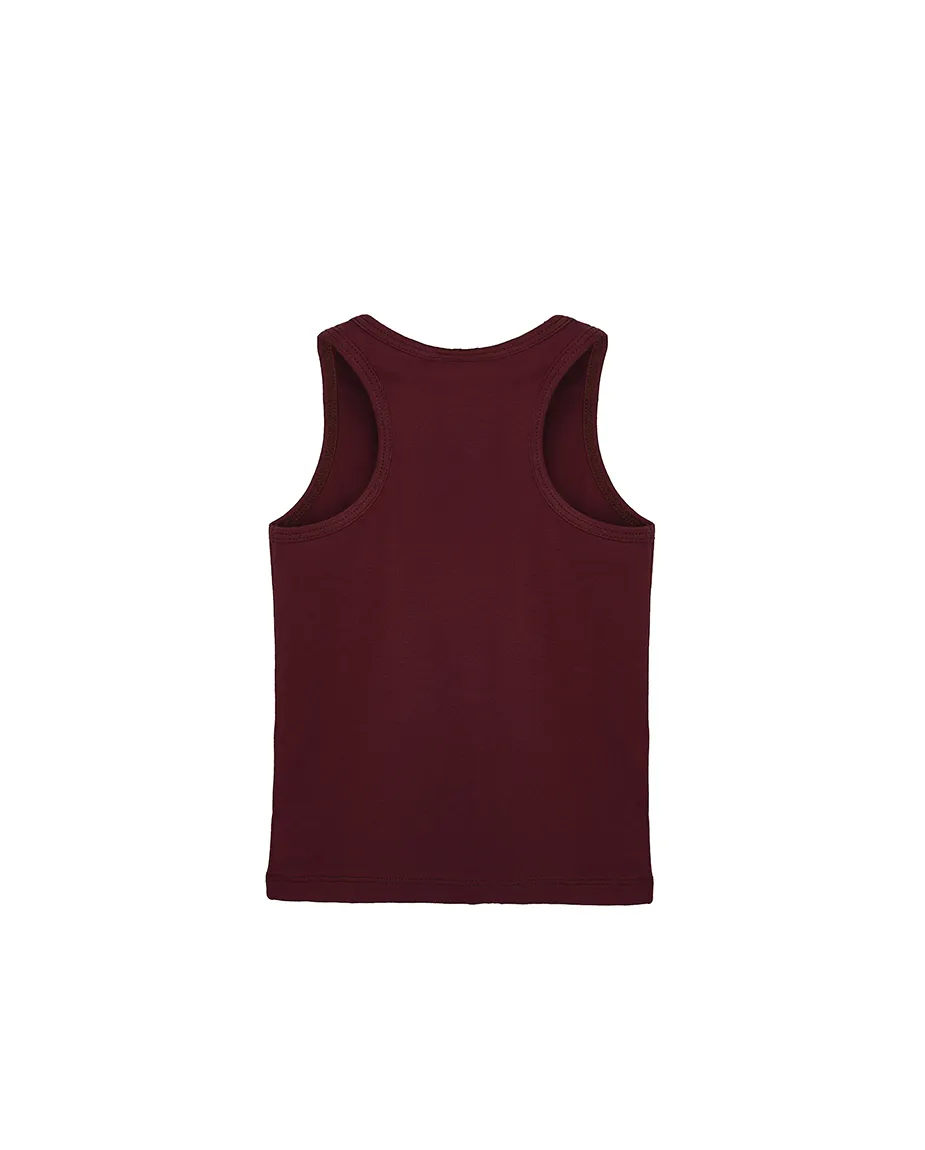 Toddler Cotton Basic Racerback Tanktop