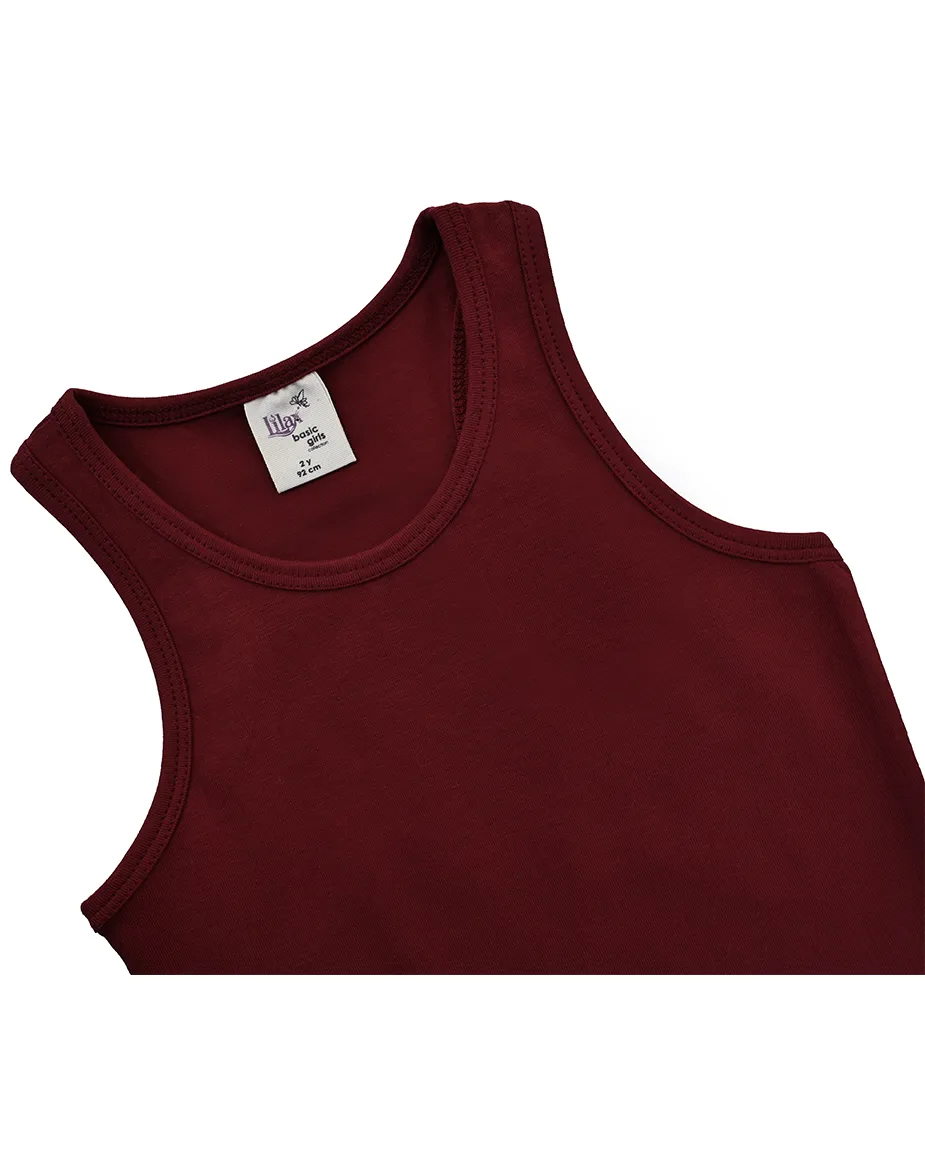 Toddler Cotton Basic Racerback Tanktop