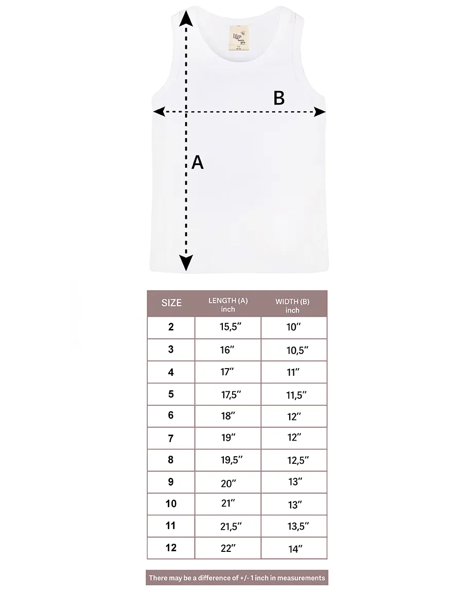 Toddler Cotton Basic Racerback Tanktop