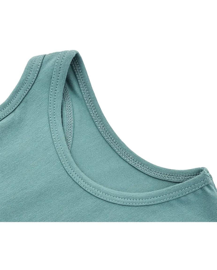 Toddler Cotton Basic Racerback Tanktop