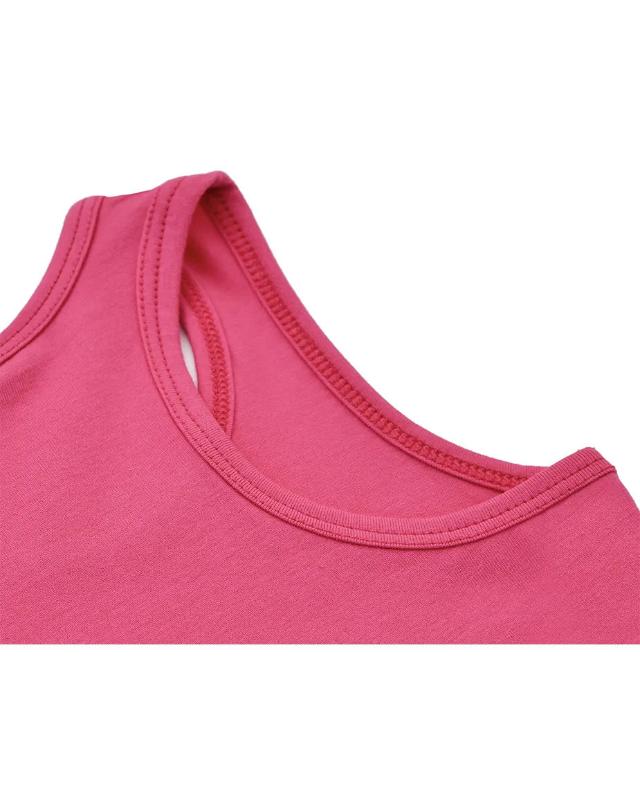 Toddler Cotton Basic Racerback Tanktop