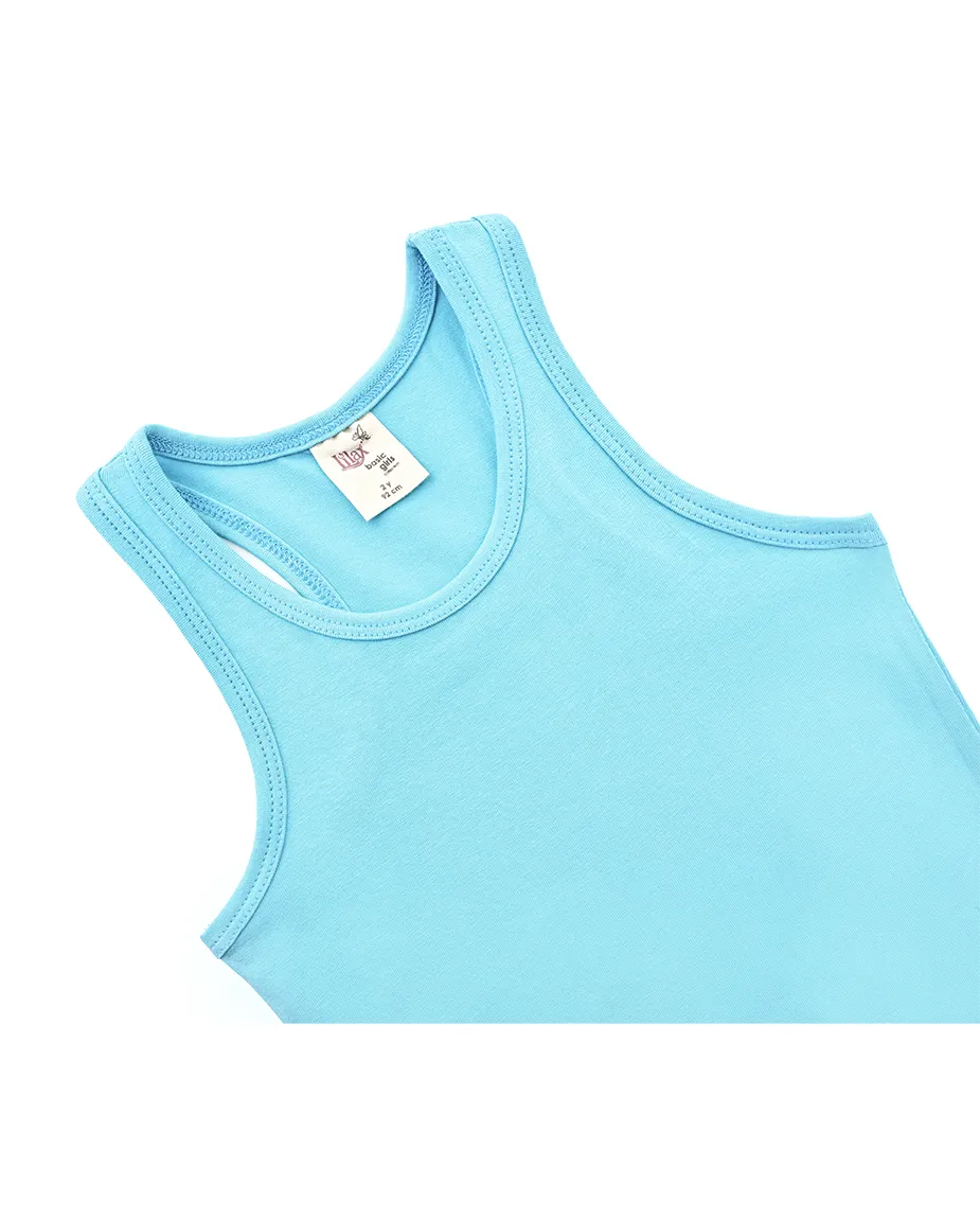 Toddler Cotton Basic Racerback Tanktop