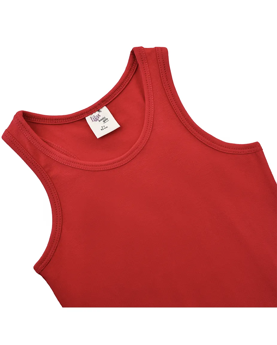 Toddler Cotton Basic Racerback Tanktop