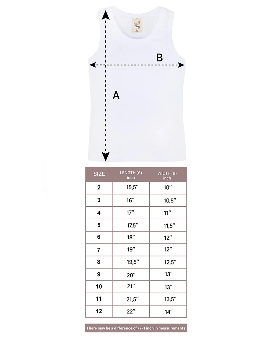 Toddler Cotton Basic Racerback Tanktop