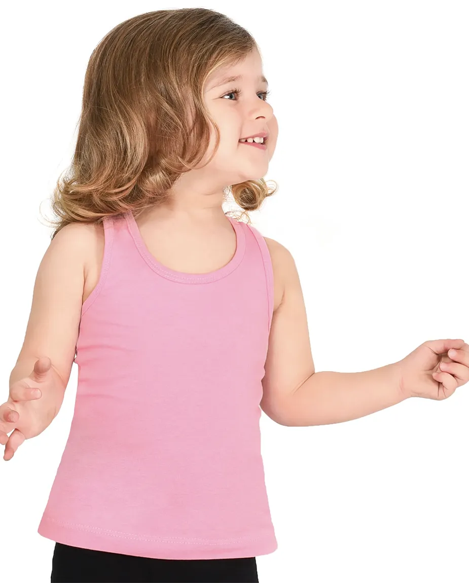 Toddler Cotton Basic Racerback Tanktop