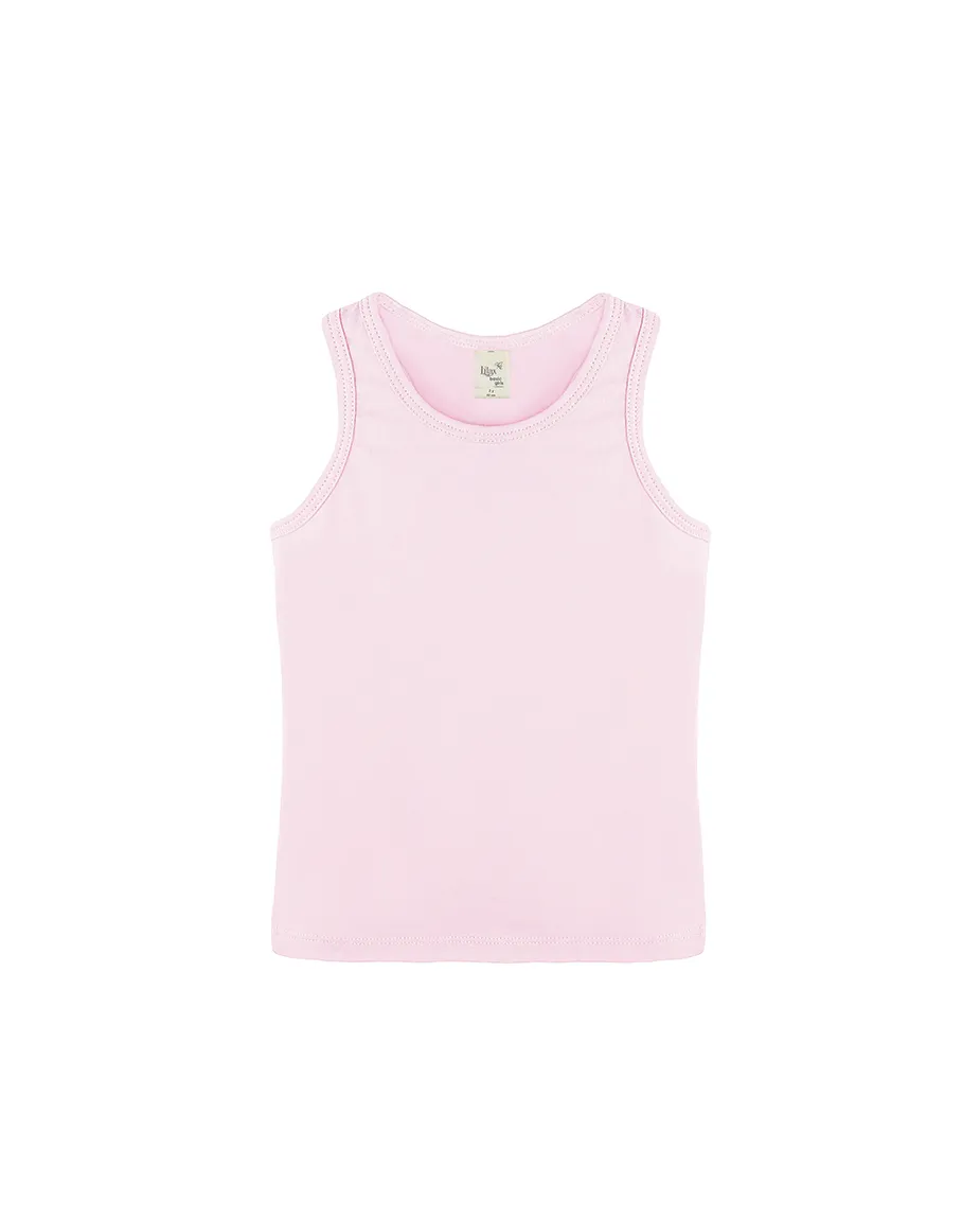 Toddler Cotton Basic Racerback Tanktop