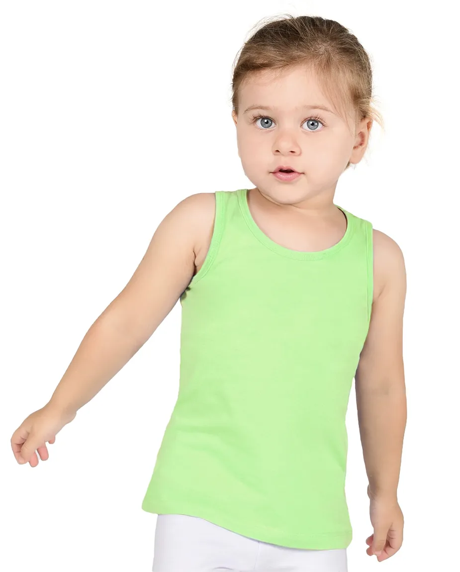 Toddler Cotton Basic Racerback Tanktop