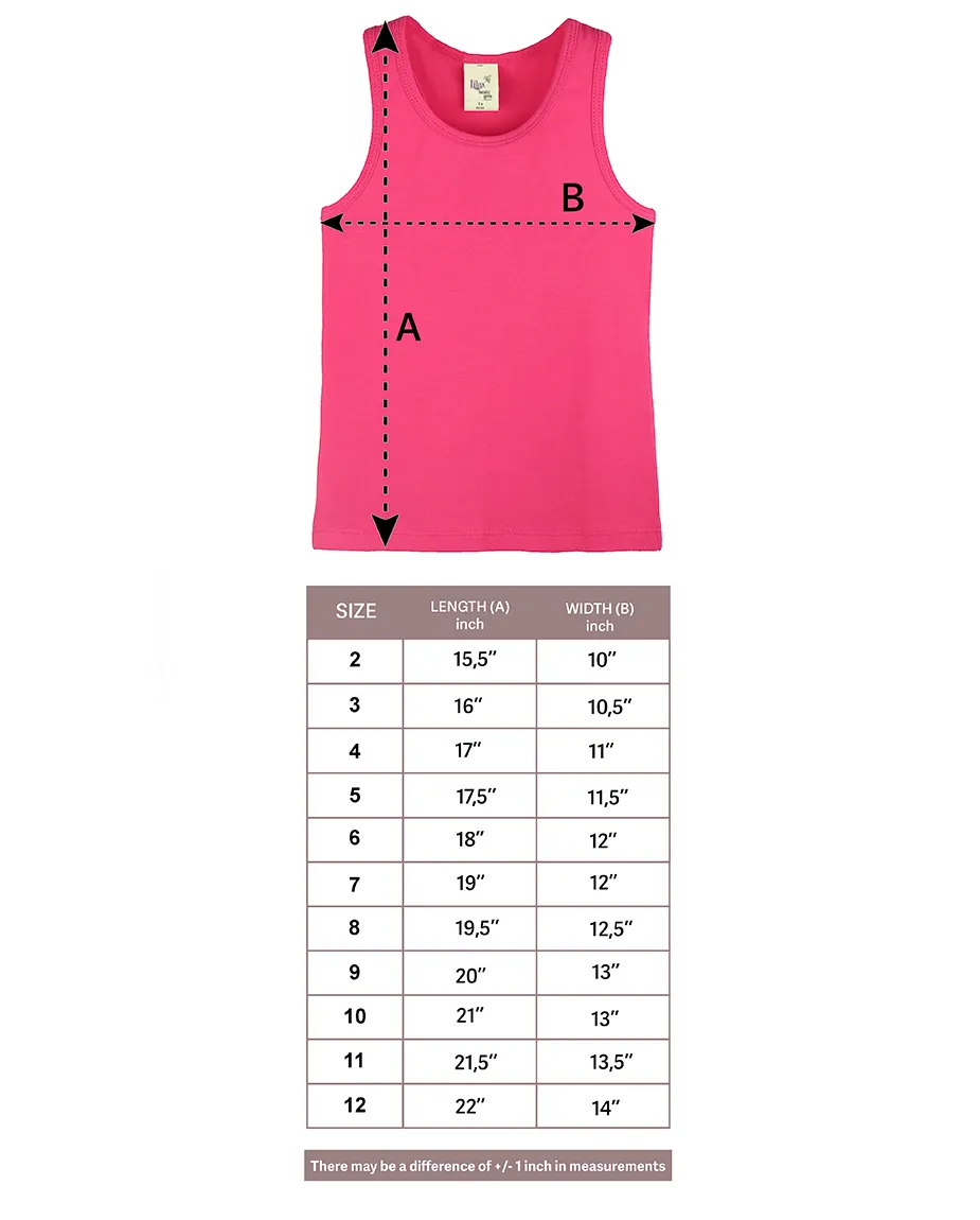 Toddler Cotton Basic Racerback Tanktop