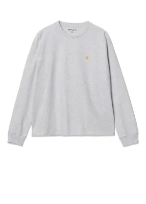 W' L/S Chase T-Shirt - Ash Heather / Gold