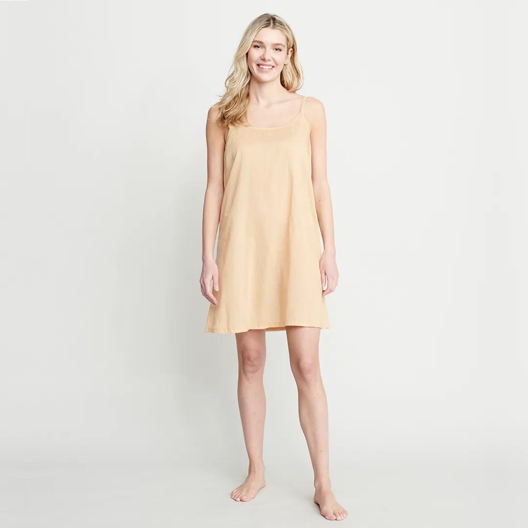 Womens Slip Dress- Almond