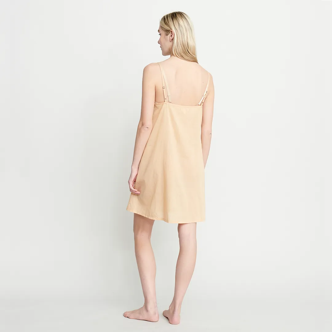 Womens Slip Dress- Almond
